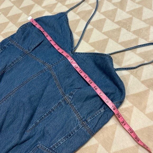 Tanya Taylor Hendrix denim midi dress - Picture 4 of 5